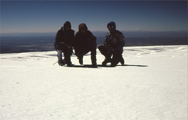 Sajama vrcholové foto